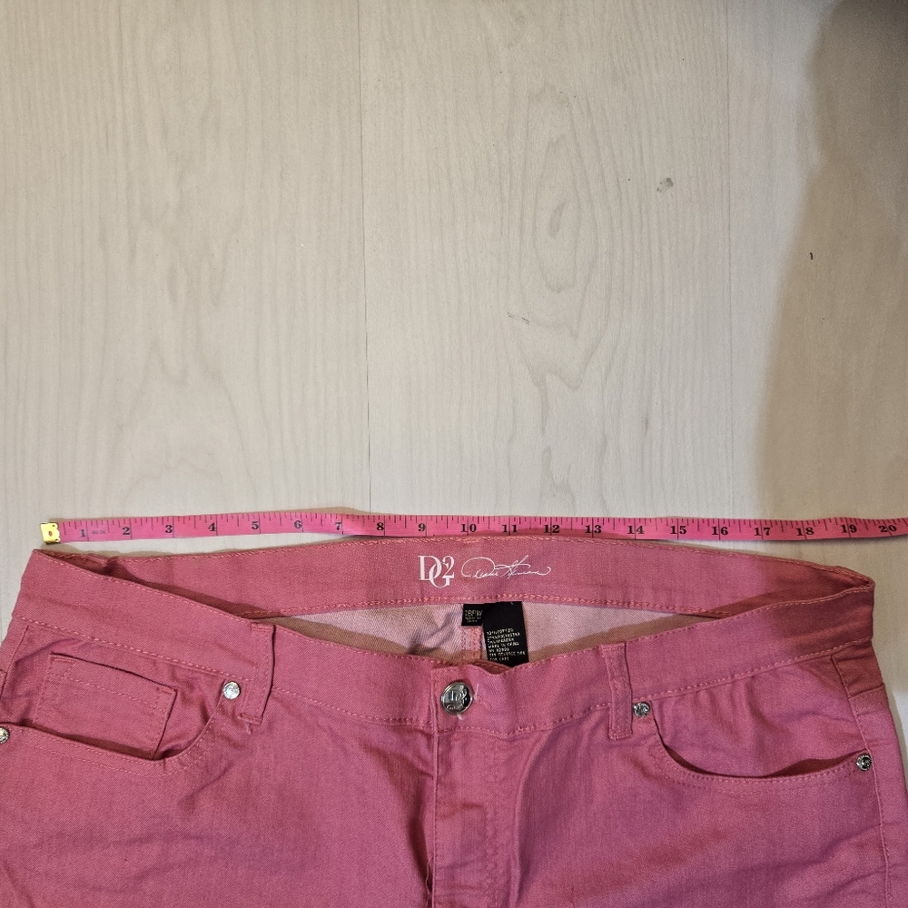 #20 DG2 by Diane Gilman Pink Skinny Jeans